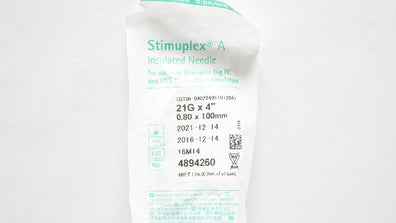 Braun 4894260 Stimuplex A Insulated Ndle 21G x 4 inch (x)